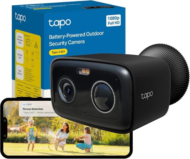 Detalle de TP-Link Tapo C401 2MP Outdoor Wireless Security Camera