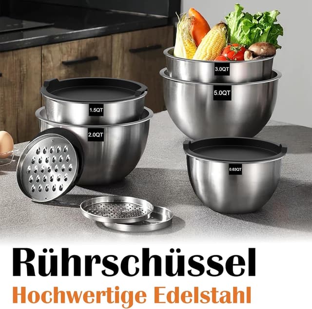 Thumbnail 6 de Terlulu Rührschüssel Set 5-teilig, 4,7 l