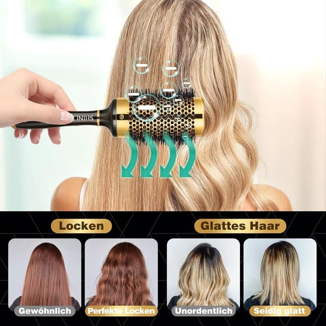 Thumbnail 4 de Shinlea Runde Haarbürste 53 mm für Locken