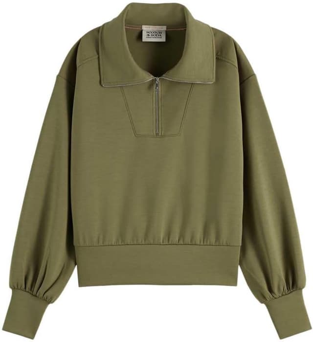 Thumbnail 6 de Scotch & Soda Modal Utility Sweatshirt pour femme – maillot de survêtement confortable