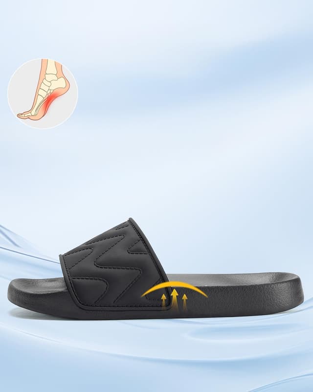 Detalle 2 de Pyrathon Womens Sliders Lightweight Adjustable Pool Flip Flops (4-7UK)