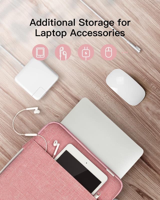 Detalle 1 de Inateck Inateck 360° Laptoptasche 32,5 cm