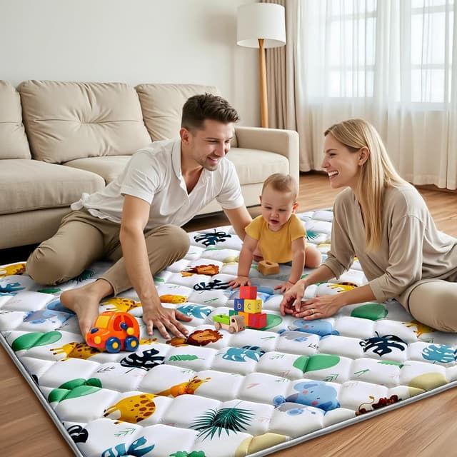 Thumbnail 4 de YBIKE Baby Play Mat 180x150cm