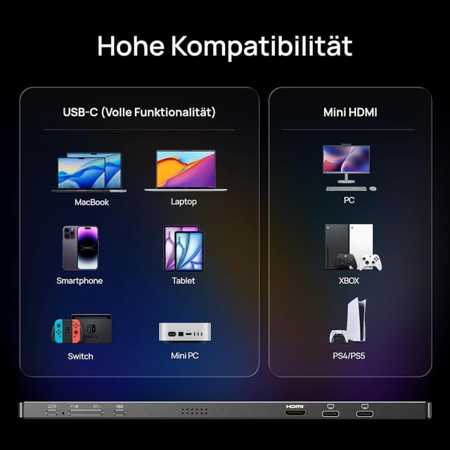 Thumbnail 6 de ARZOPA Z1RC 16" 2,5K tragbarer Monitor