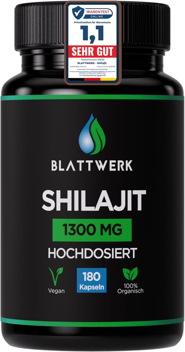 Detalle de BLATTWERK Himalaya Shilajit 1300 mg Tagesdosis