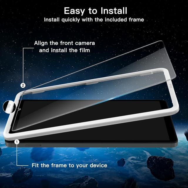 Detalle de JETech Schutzfolie Galaxy Tab A11 8,7 Zoll 2er-Pack