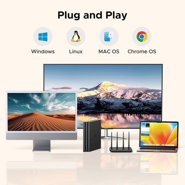 Detalle de UGREEN Hard Drive Docking Station 2 Bay