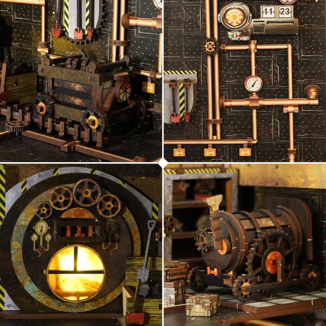 Thumbnail 4 de CRIOLPO Book Nook Kit DIY Miniaturhaus