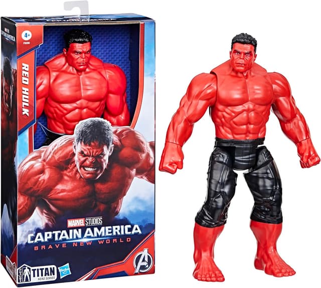 Detalle 2 de Captain America Brave New World Red Hulk 30 cm