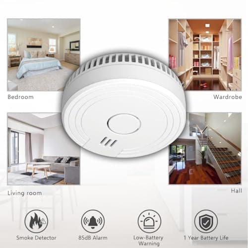 Thumbnail 2 de ELRO FS1801 detector de humo EN14604 — 10 unidades