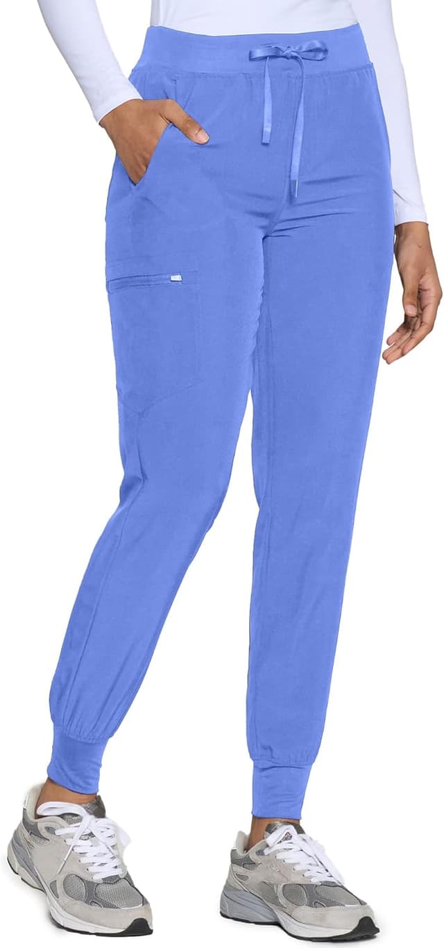 Thumbnail 6 de COZYFIT Womens Scrub Pants 5-Pocket Slim Jogger