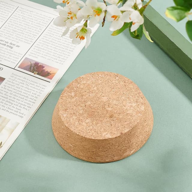 Detalle 2 de AHANDMAKER Korkdeckel 2 Stück 76 bis 92 mm