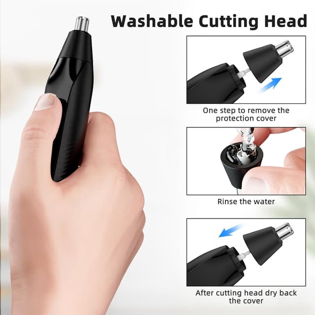 Thumbnail 3 de Wiederaufladbarer Nasenhaartrimmer 2‑in‑1