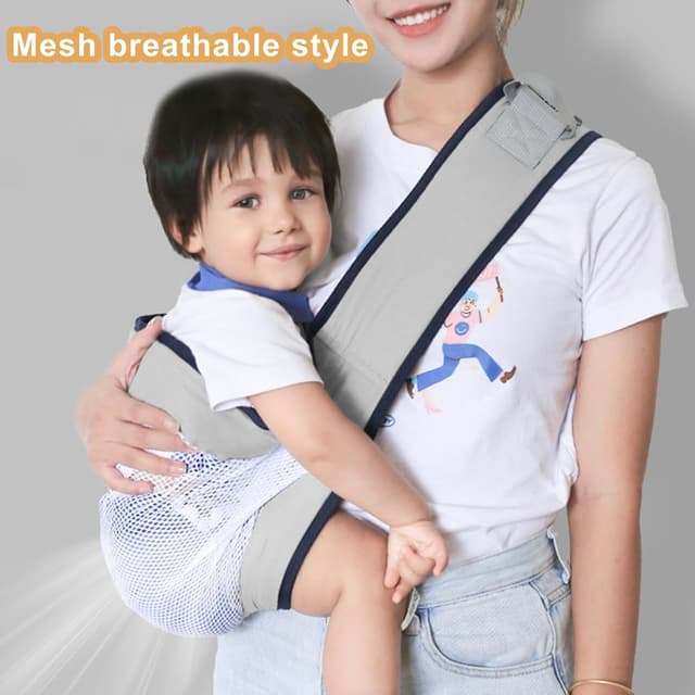 Thumbnail 6 de Babytragetuch als Kleinkind Trage seitlich – verstellbare Babytrage für Babys von 0 bis 36 Monaten (bis 20 kg)