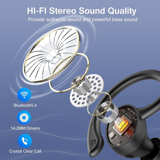 Thumbnail 4 de Auriculares 2026 Q38 68H Bluetooth 5.4