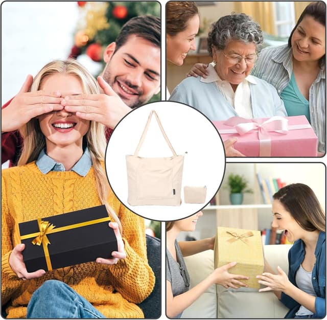 Thumbnail 6 de homchen Corduroy Tote Bag waterproof large capacity