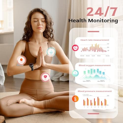 Detalle 2 de Miecgth Smartwatch Hombre/Mujer 1.75" TFT 💪 IP68 Bluetooth