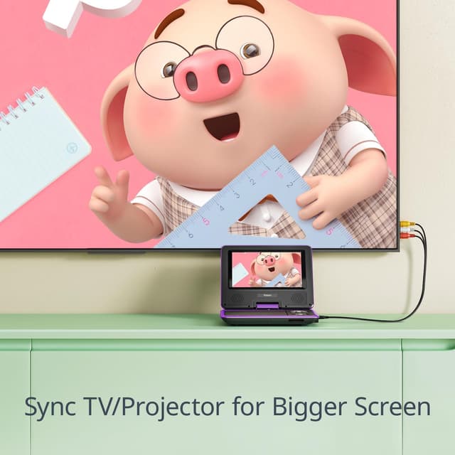 Thumbnail 1 de Yoton Lettore DVD portatile 2500 mAh