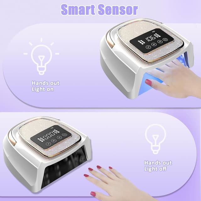 Thumbnail 4 de Asimebesty Lampe UV Ongles Gel 120W