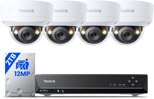Imagen de Reolink RLK8-1200V4 12MP PoE Überwachungset en OfertitasTOP