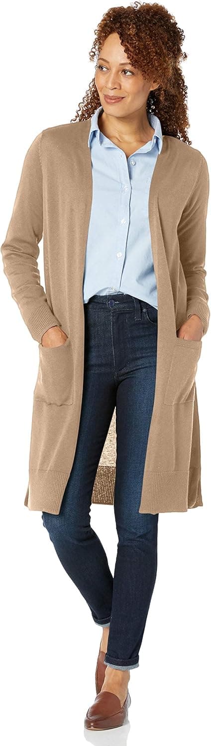 Thumbnail 4 de Amazon Essentials Women's Lightweight Longline Cardigan