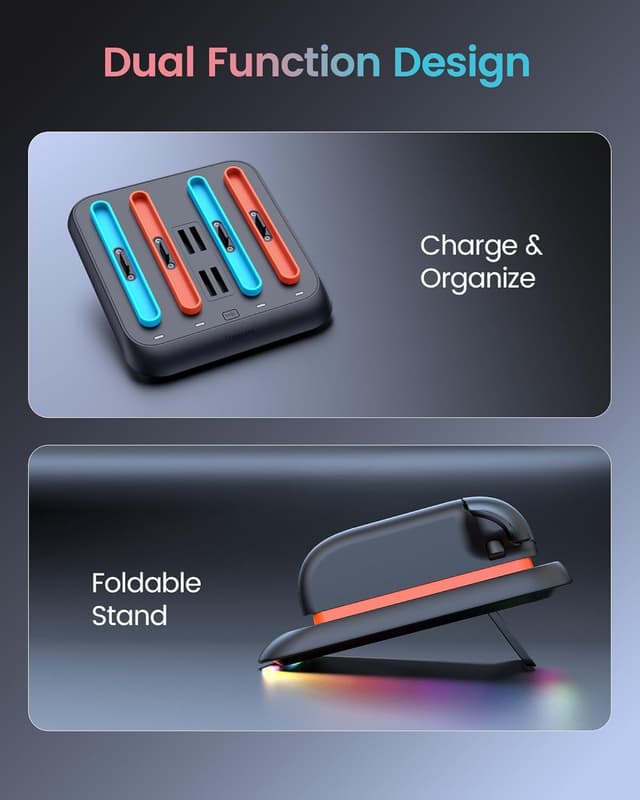 Thumbnail 5 de TRANSNOVO Ladestation für Nintendo Switch 2