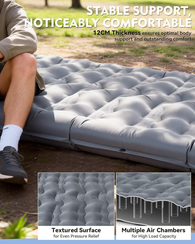 Thumbnail 2 de HIKENTURE camping sleeping mat 12cm