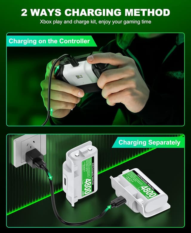 Detalle 1 de Xbox Rechargeable Battery Pack 4800mWh