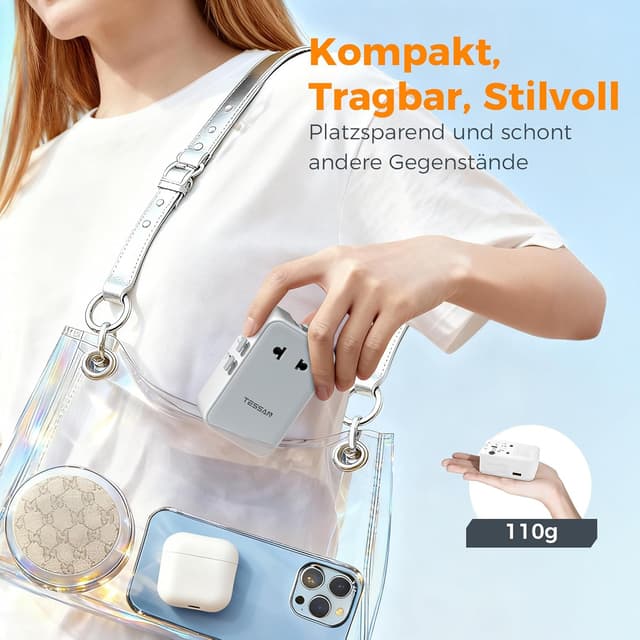 Thumbnail 6 de TESSAN Reiseadapter Weltweit 20 W