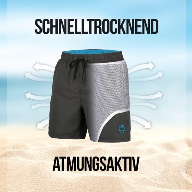 Thumbnail 2 de Zagano Badehose Herren Sâ6XL đ©Č