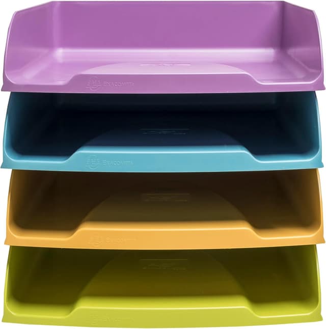 Thumbnail 6 de Exacompta 111303SETD Corbeilles Autentik 4 couleurs