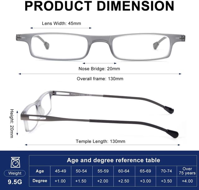 Thumbnail 5 de SKYWAY Ultra-Thin Folding Reading Glasses