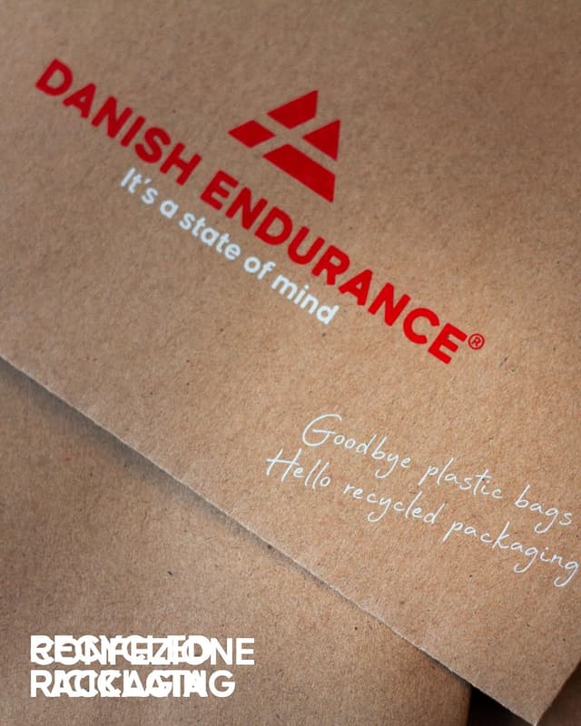 Detalle 2 de Danish Endurance calzini sportivi Quarter 3 paia