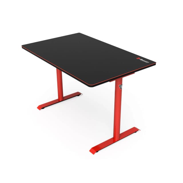 Detalle de Arozzi Arena Leggero Mesa gaming roja