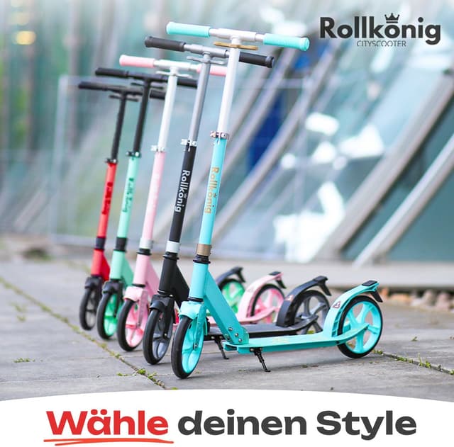 Thumbnail 6 de Rollkönig Kinder-Scooter ab 5 Jahren mit 100 kg