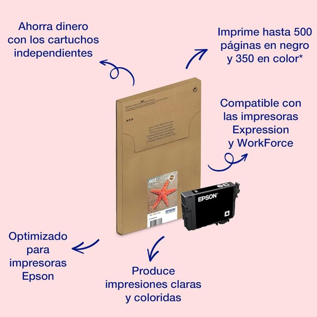 Thumbnail 1 de Epson 603 Multipack de Cartuchos Eco-Friendly 🌱 - 3 Colores