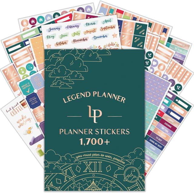 Detalle de Sticker pack for planners, 1,700+ stickers