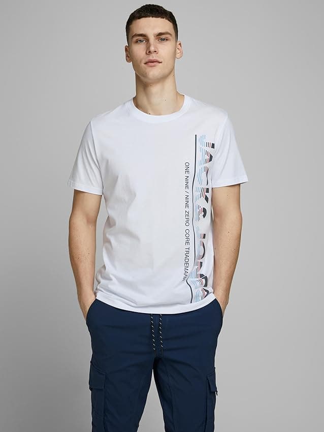 Thumbnail 2 de JACK & JONES Jjethan tee SS Crew Neck — Pack 3 camisetas L