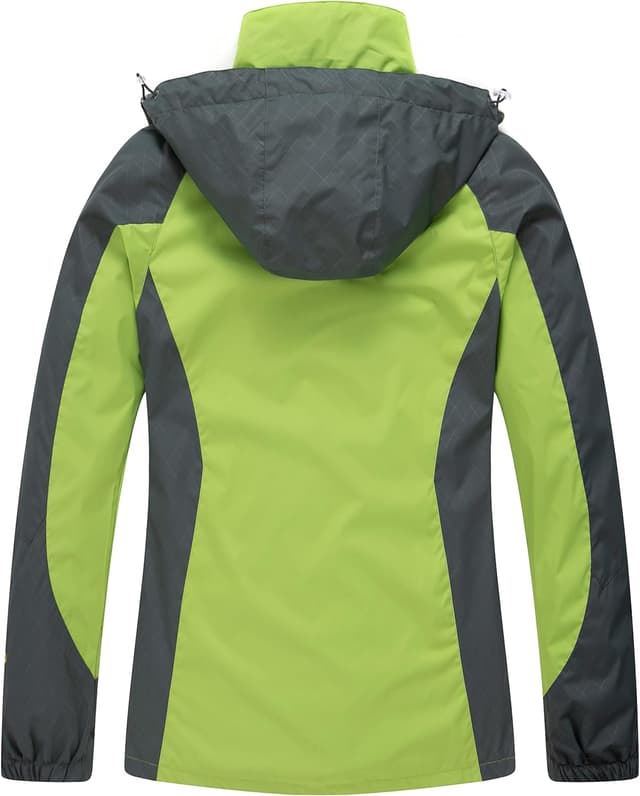 Detalle de Regenjacke Damen mit Kapuze, wasserdicht