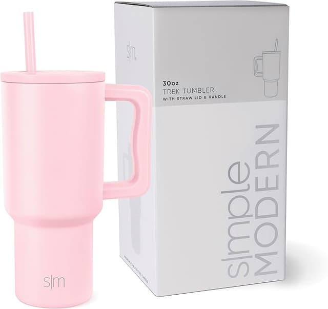 Imagen de Simple Modern Trek Vaso Térmico 890ml con Pajita y Asa 🥤 en OfertitasTOP