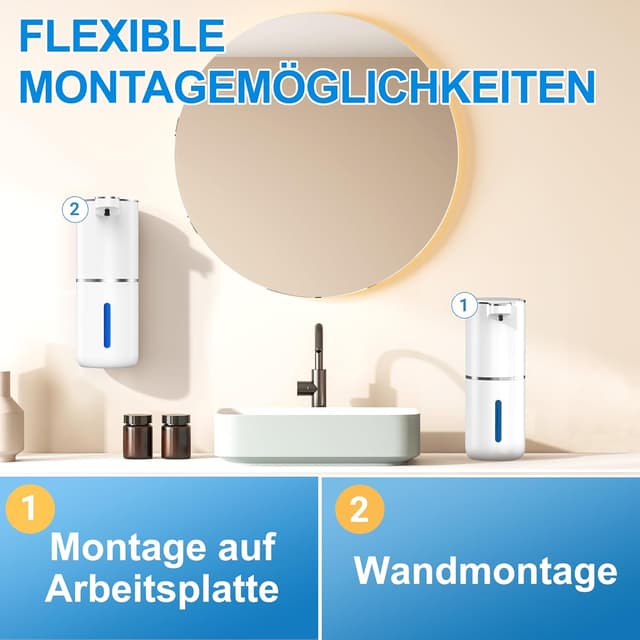 Thumbnail 6 de Fantictas Seifenspender Wandbefestigung 380 ml