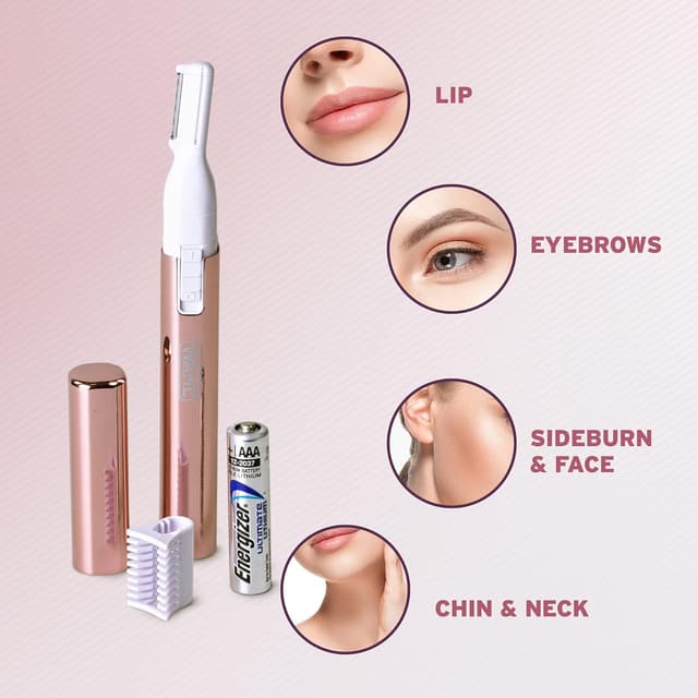 Detalle de Wahl Shave & Smooth 2 in 1: rasoio donna ricaricabile per corpo e modellatore sopracciglia di precisione