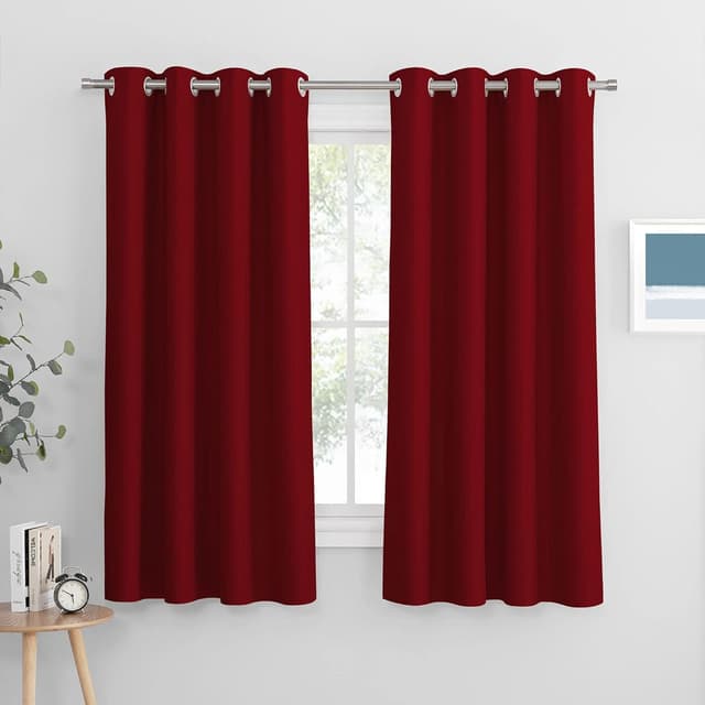 Detalle de PONY DANCE Blackout Thermal Curtains 46 x 60 in đźŹ