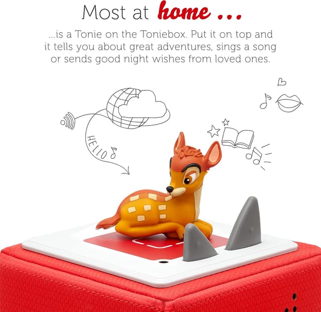 Detalle 2 de tonies Bambi Audio Character (Disney Bambi) for children’s Toniebox audiobooks