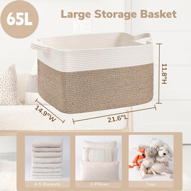 Thumbnail 1 de TIMEYARD Wäschekorb 65L