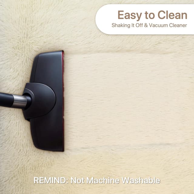 Thumbnail 4 de BEIMO Tapis Shaggy 120 cm rond