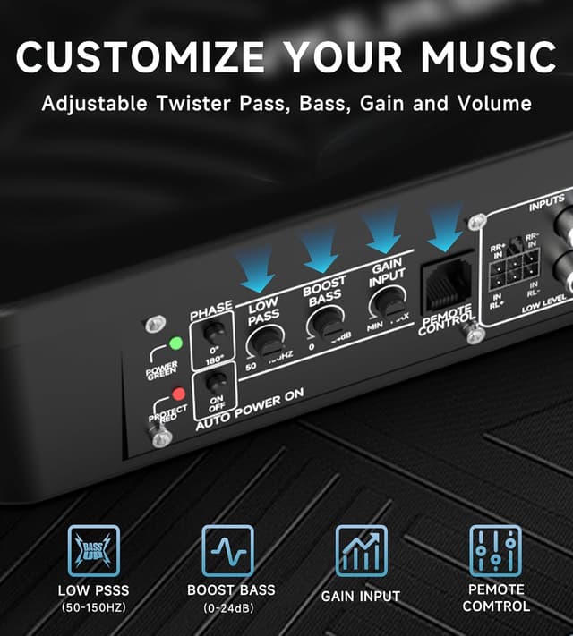 Thumbnail 5 de Slim Underseat 1200W Subwoofer 🔊