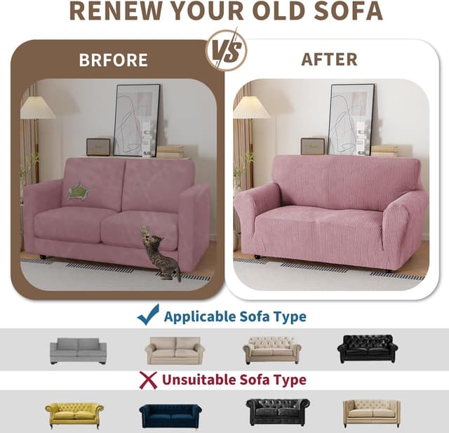 Detalle de Ystyle copridivano 2 posti 139-175 cm