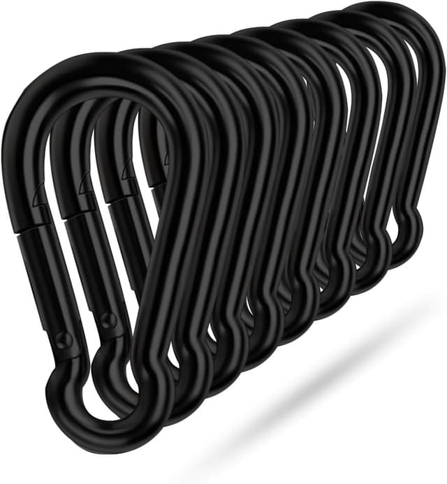 Detalle de Ekunbuy carabiner clip 70 lb heavy duty