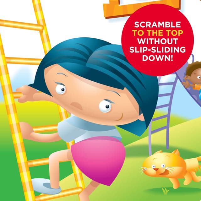 Detalle 2 de Hasbro Chutes and Ladders game Ages 3+ 🎲